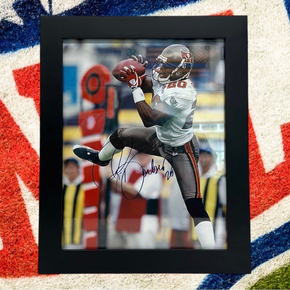 Ronde Barber Buccaneers Framed Signed/Autographed 11x14 Photograph Photo w/COA